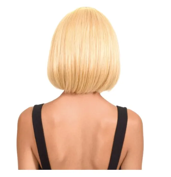 Short Bob Wig with Bangs - Mint