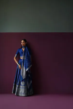 Silk Brocade Lehenga
