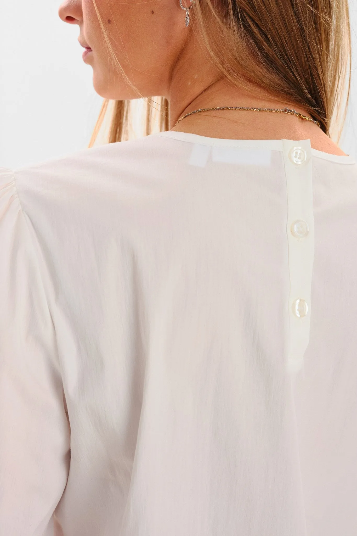 SISEJA BLOUSE - Bright White