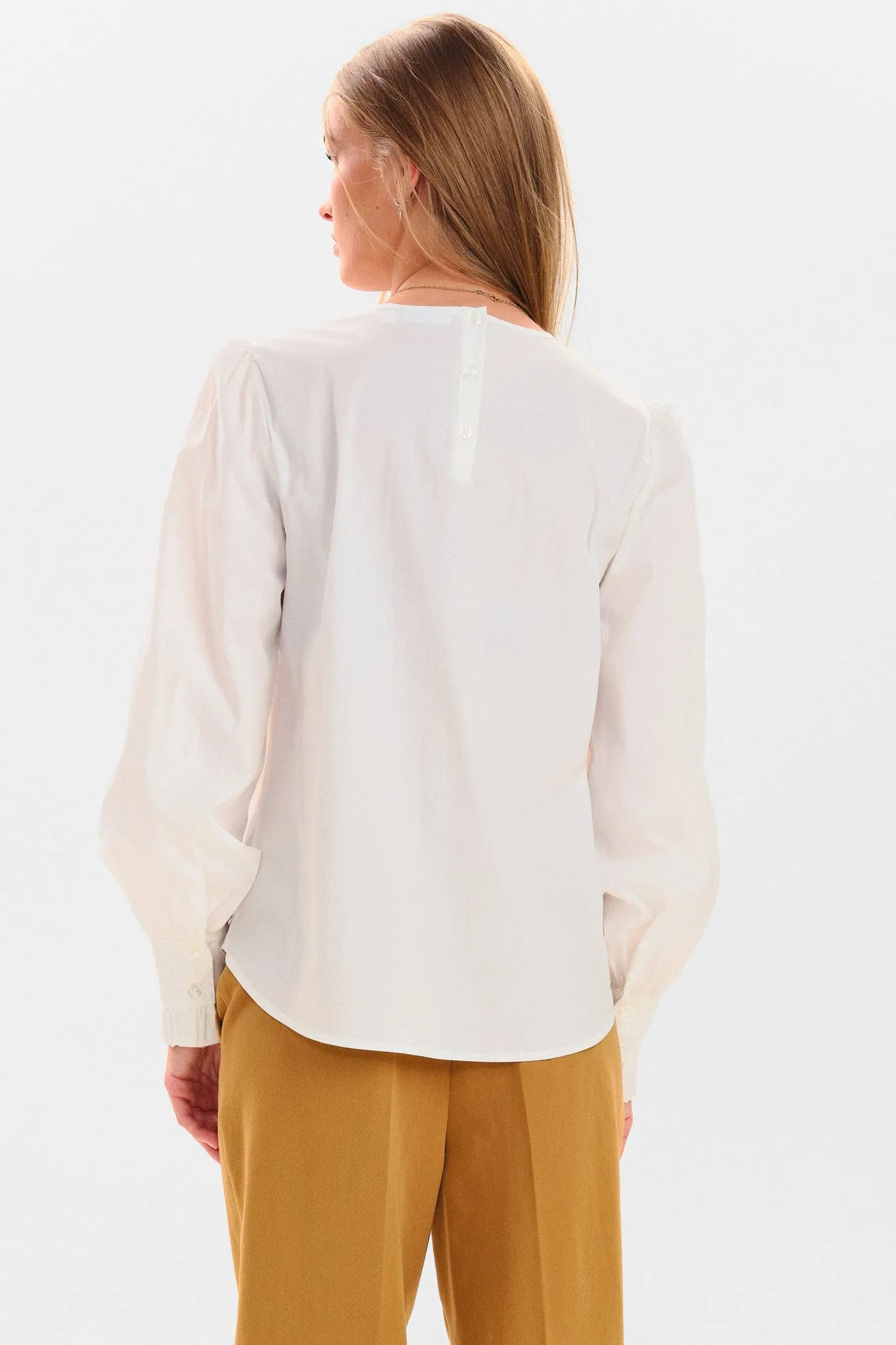 SISEJA BLOUSE - Bright White