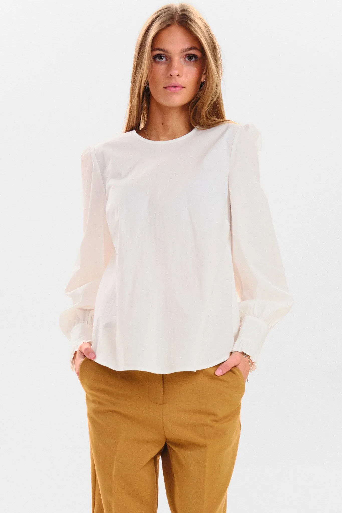SISEJA BLOUSE - Bright White