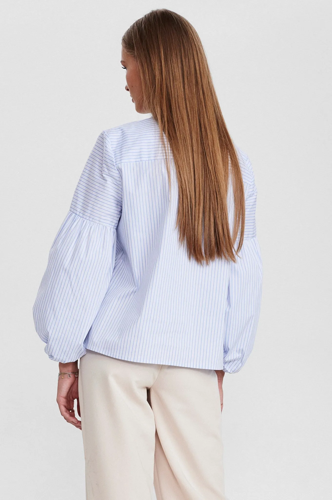 SISUNNA BLOUSE - Bright White