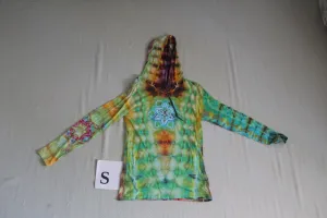 Small Long Sleeve Hooded Shirt