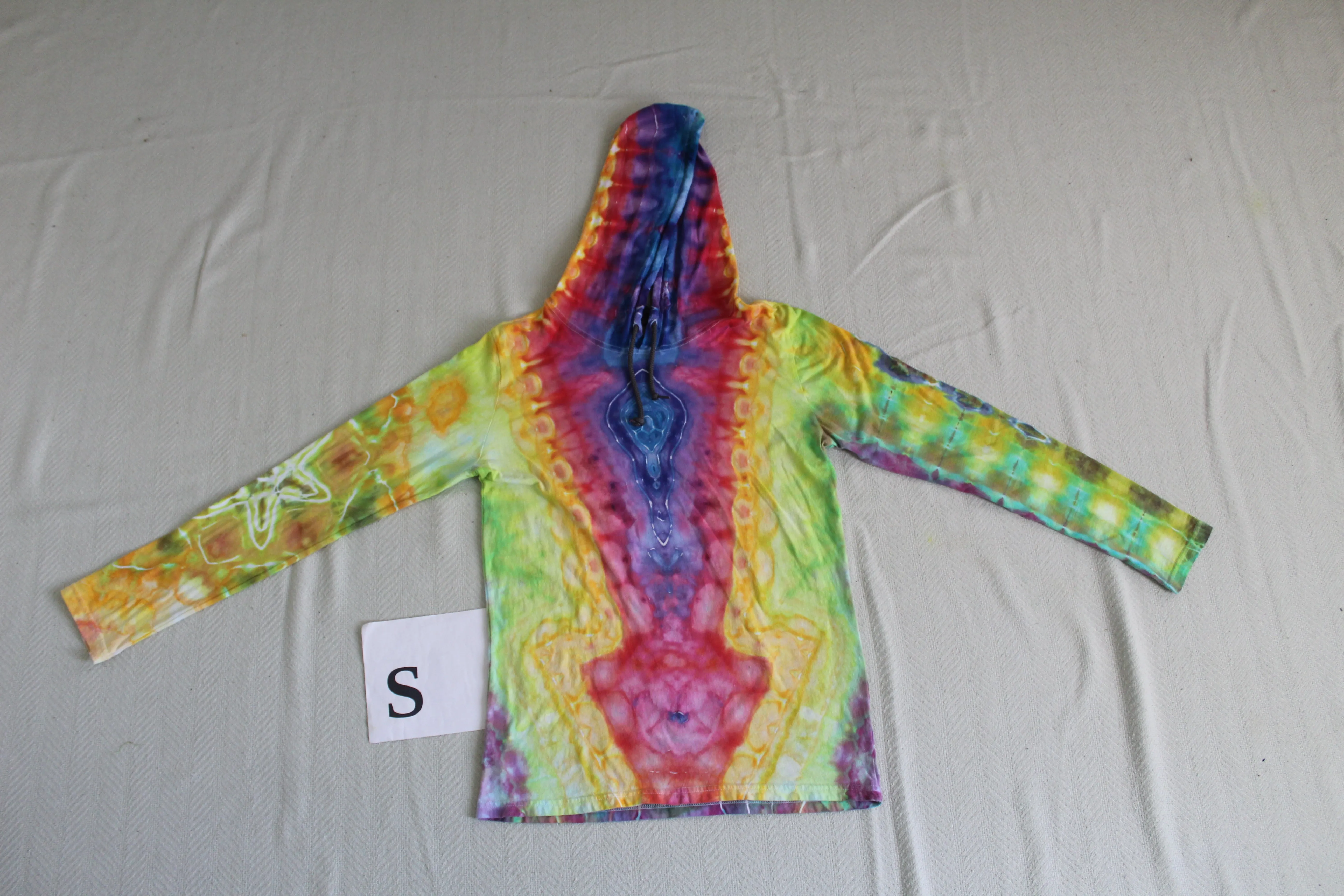 Small Long Sleeve Hooded Shirt