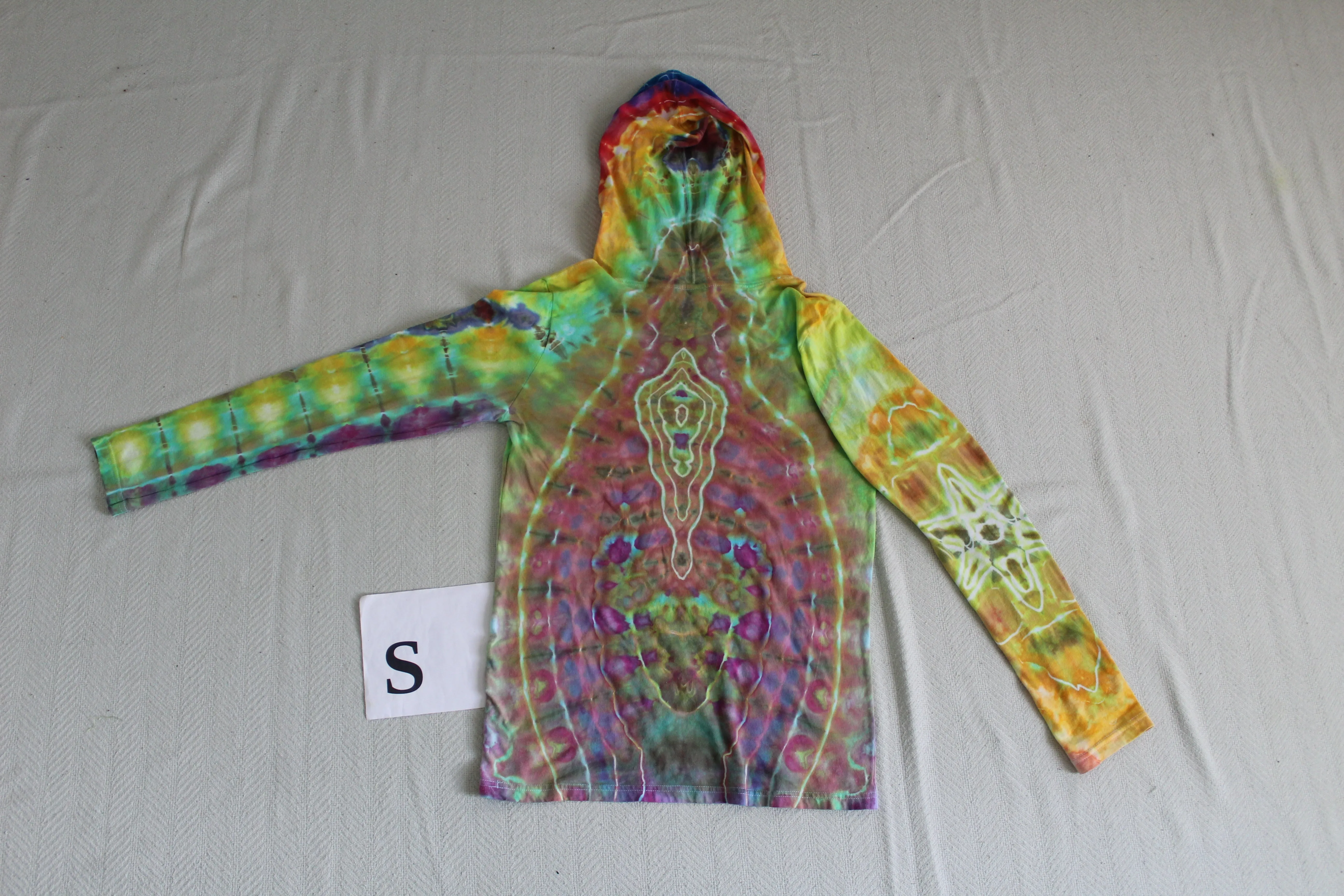 Small Long Sleeve Hooded Shirt