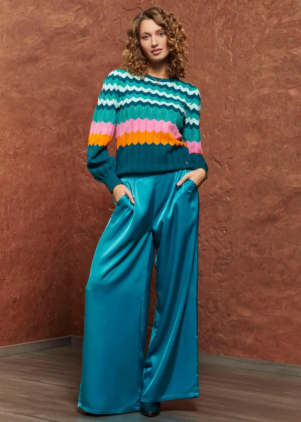 Smashed Lemon Autumn Sorbet Sweater Multi