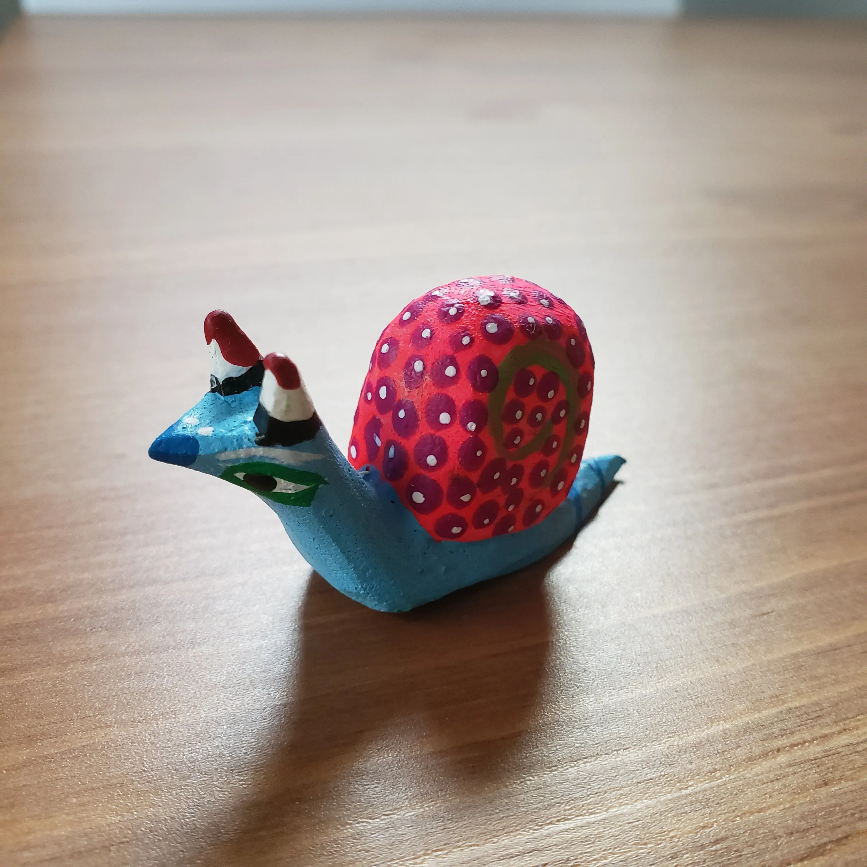 Snail Alebrije  Oaxacan Wood Carving Folk Art