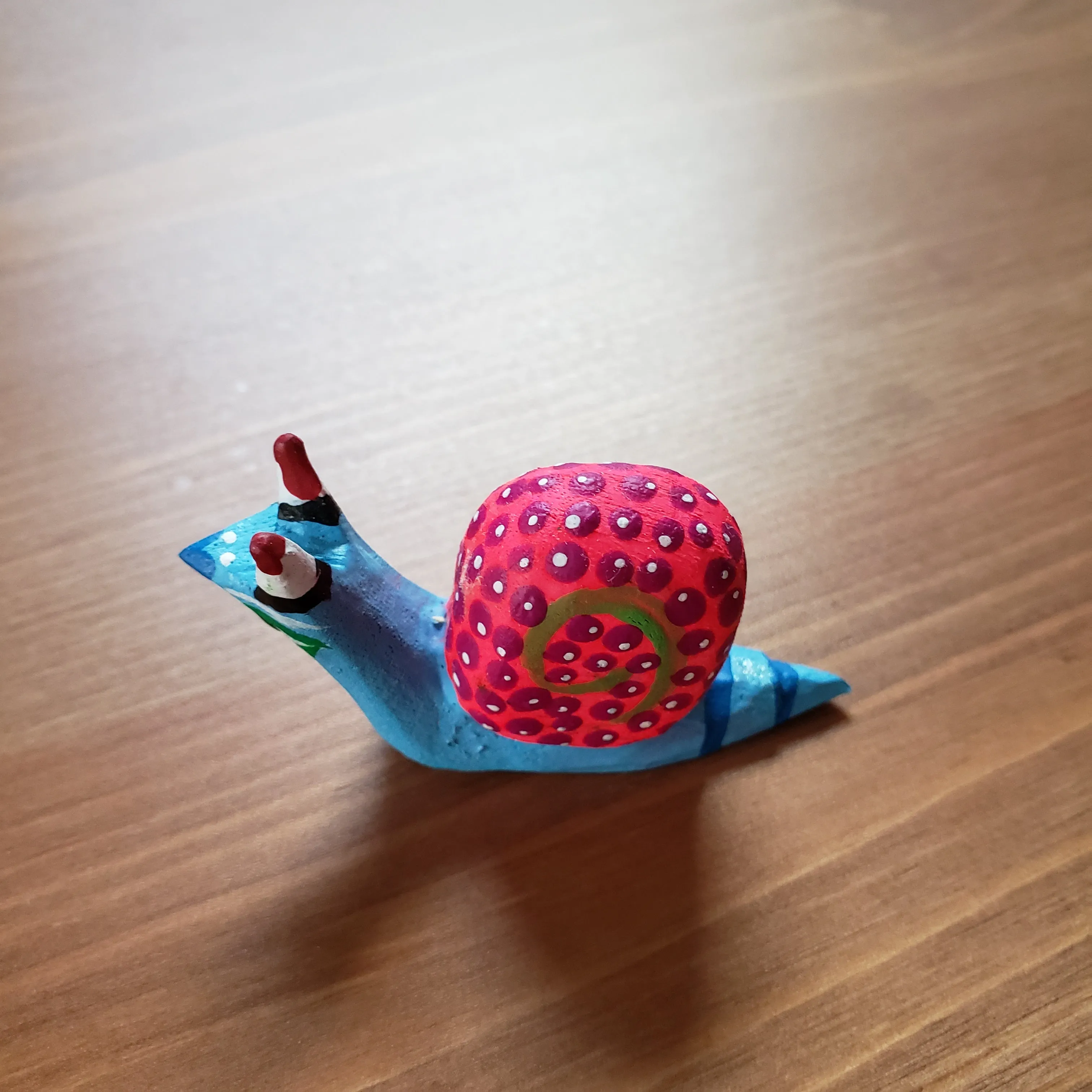Snail Alebrije  Oaxacan Wood Carving Folk Art