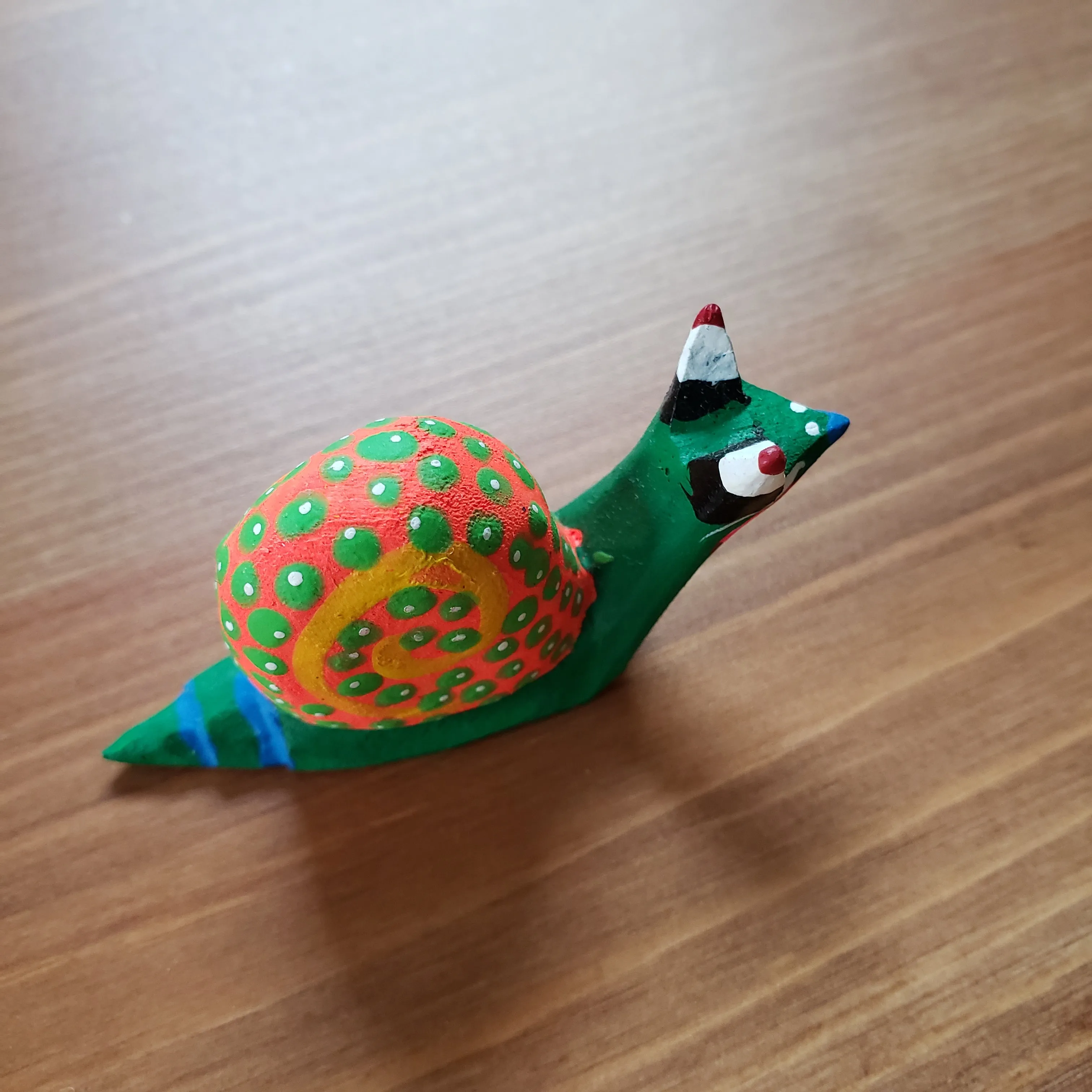 Snail Alebrije  Oaxacan Wood Carving Folk Art