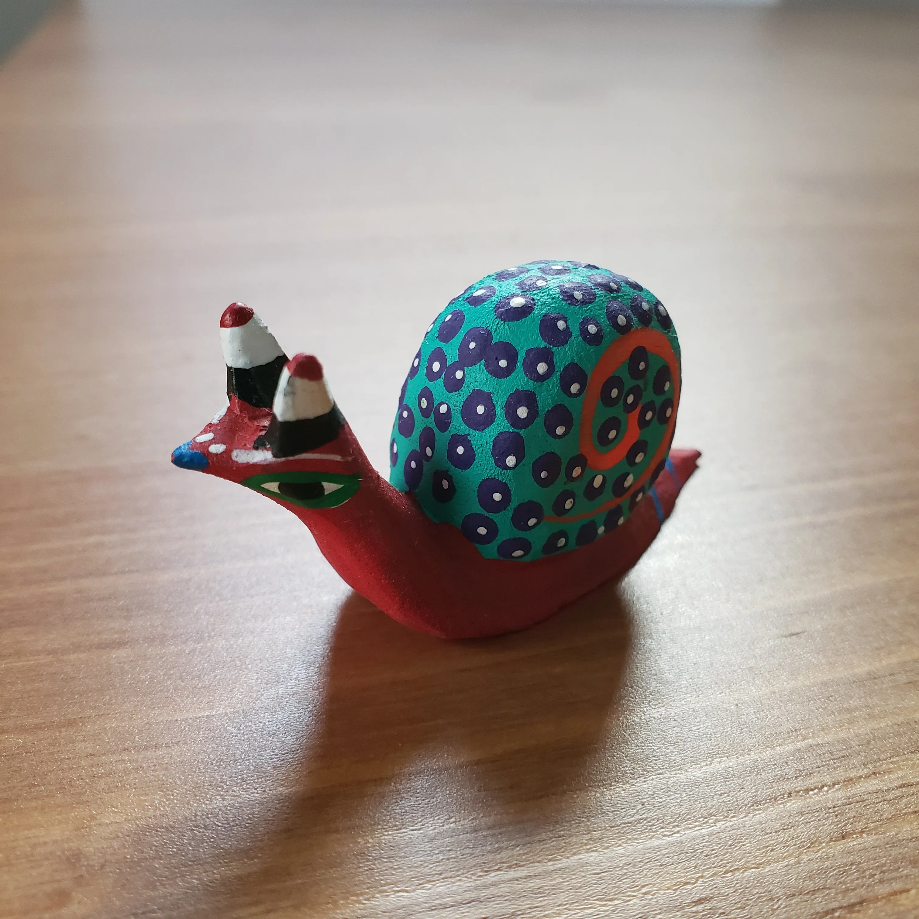 Snail Alebrije  Oaxacan Wood Carving Folk Art