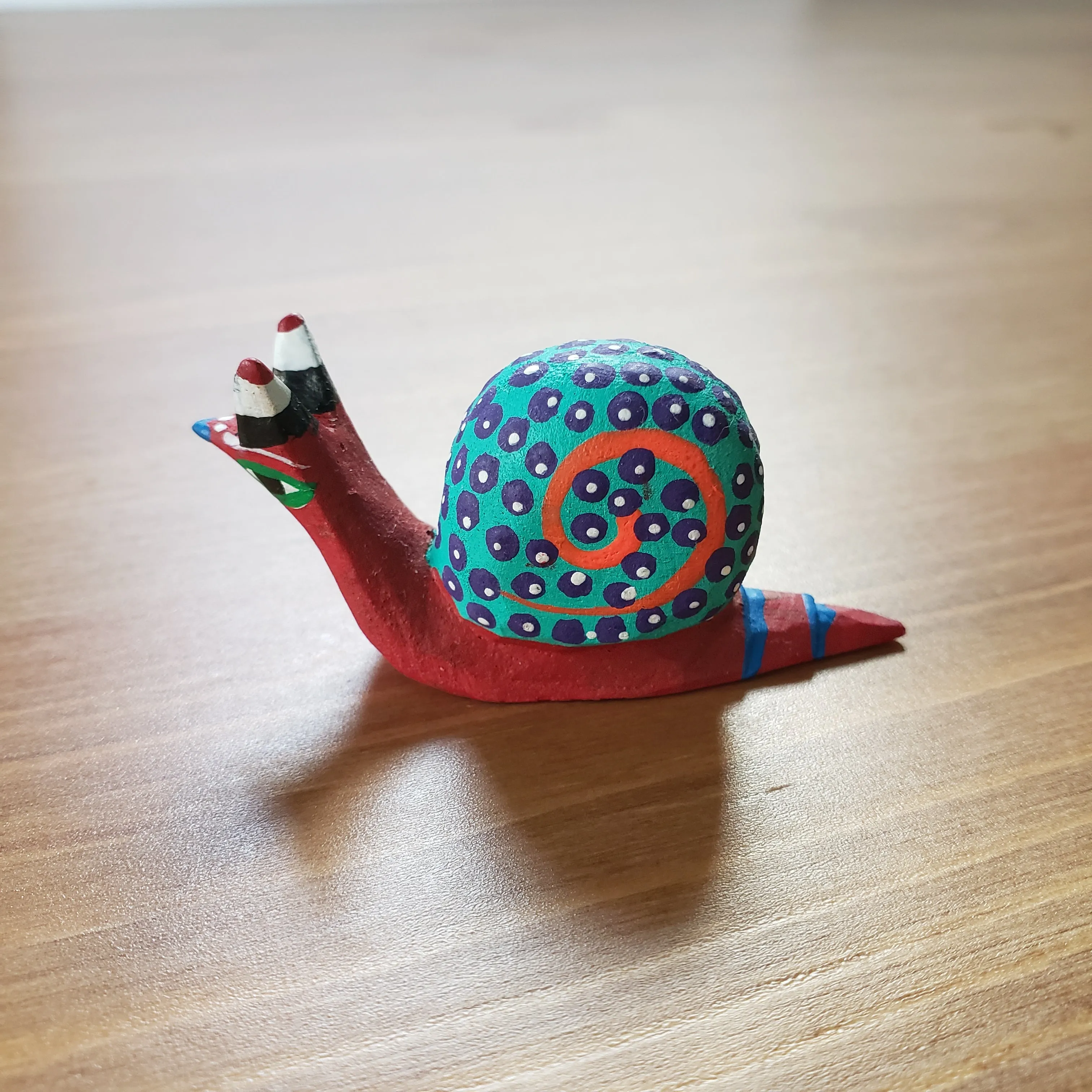 Snail Alebrije  Oaxacan Wood Carving Folk Art