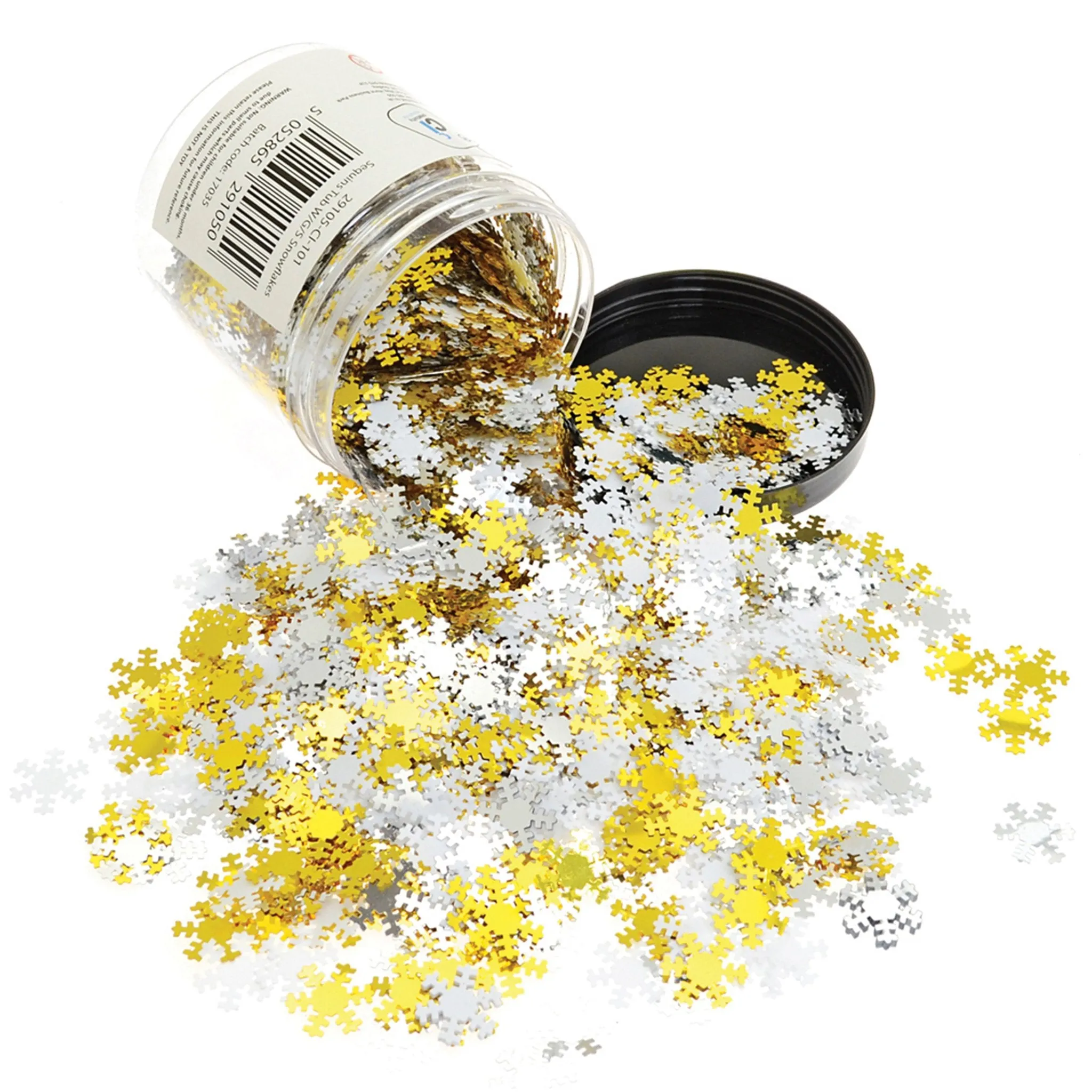 Snowflake Sequins Tub