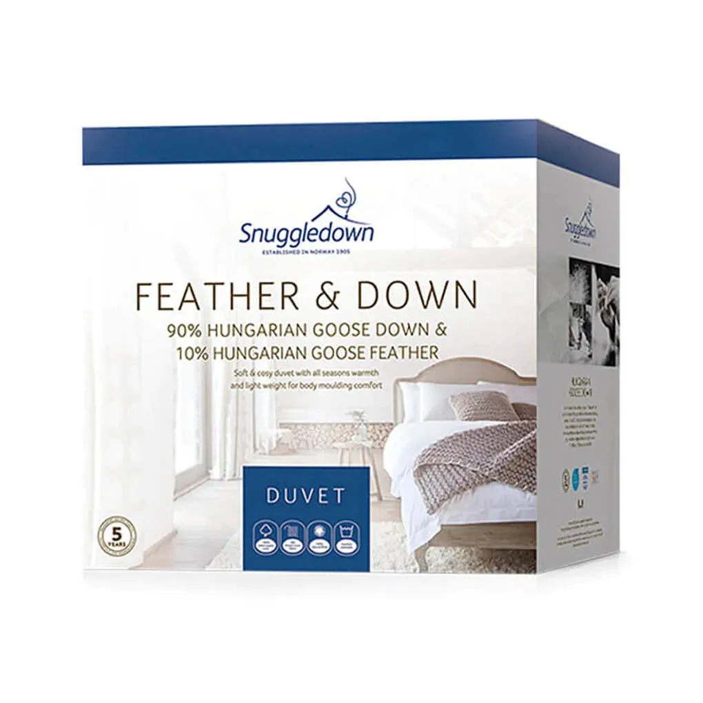 Snuggledown 90/10 Feather & Down Quilt - All Seasons