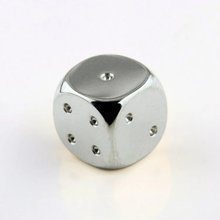 Solid 18k Gold Dice Die, Unique Gift