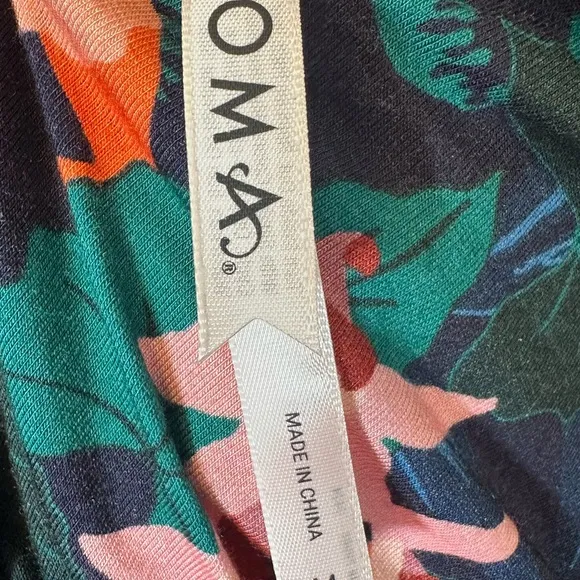 Soma  Soft Jersey Oasis Midi Bra Dress V Neck Pockets Soft Size Medium