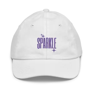Sparkle Embroidered Kid's Baseball Cap