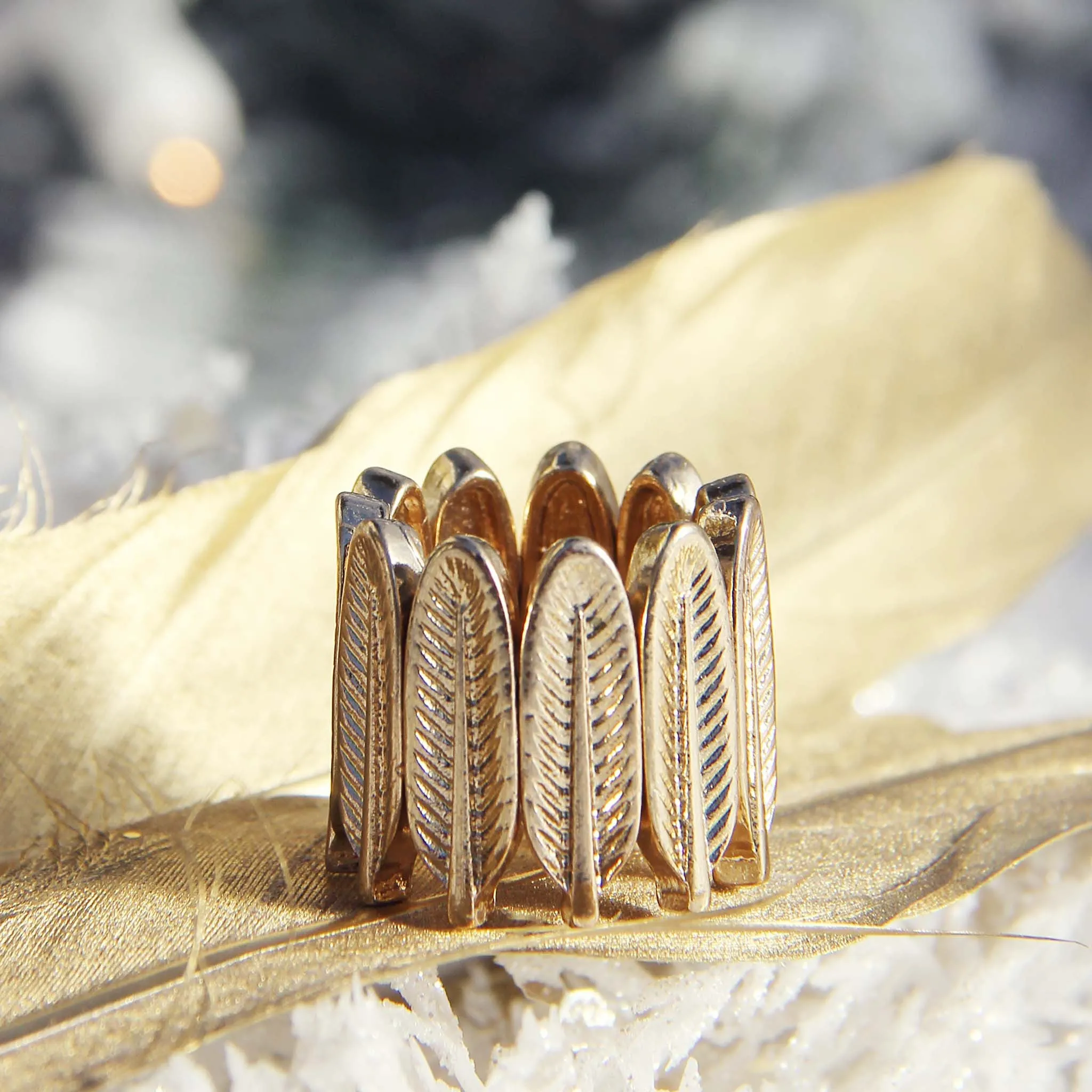Spirit Feather Ring
