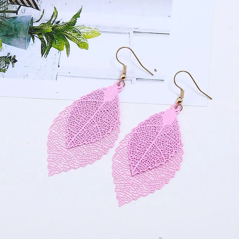 Spring Leaf Earrings