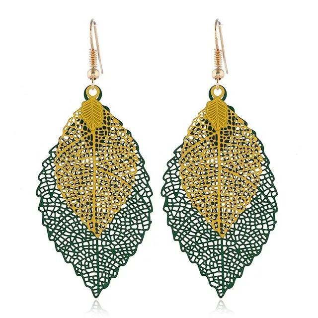 Spring Leaf Earrings