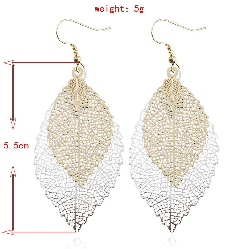 Spring Leaf Earrings
