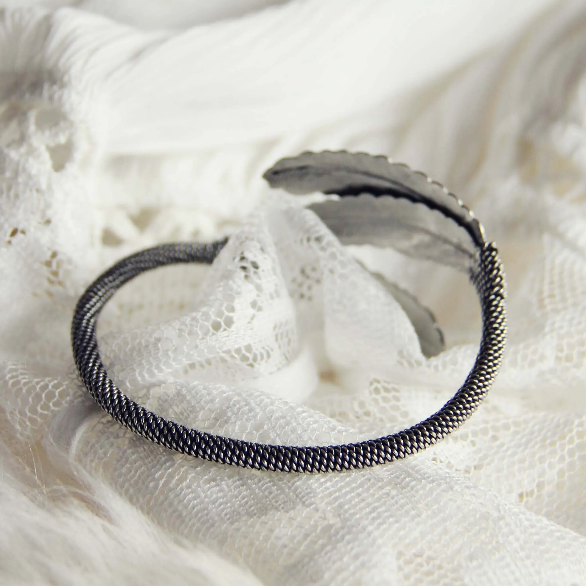 Spruce & Feather Bracelet