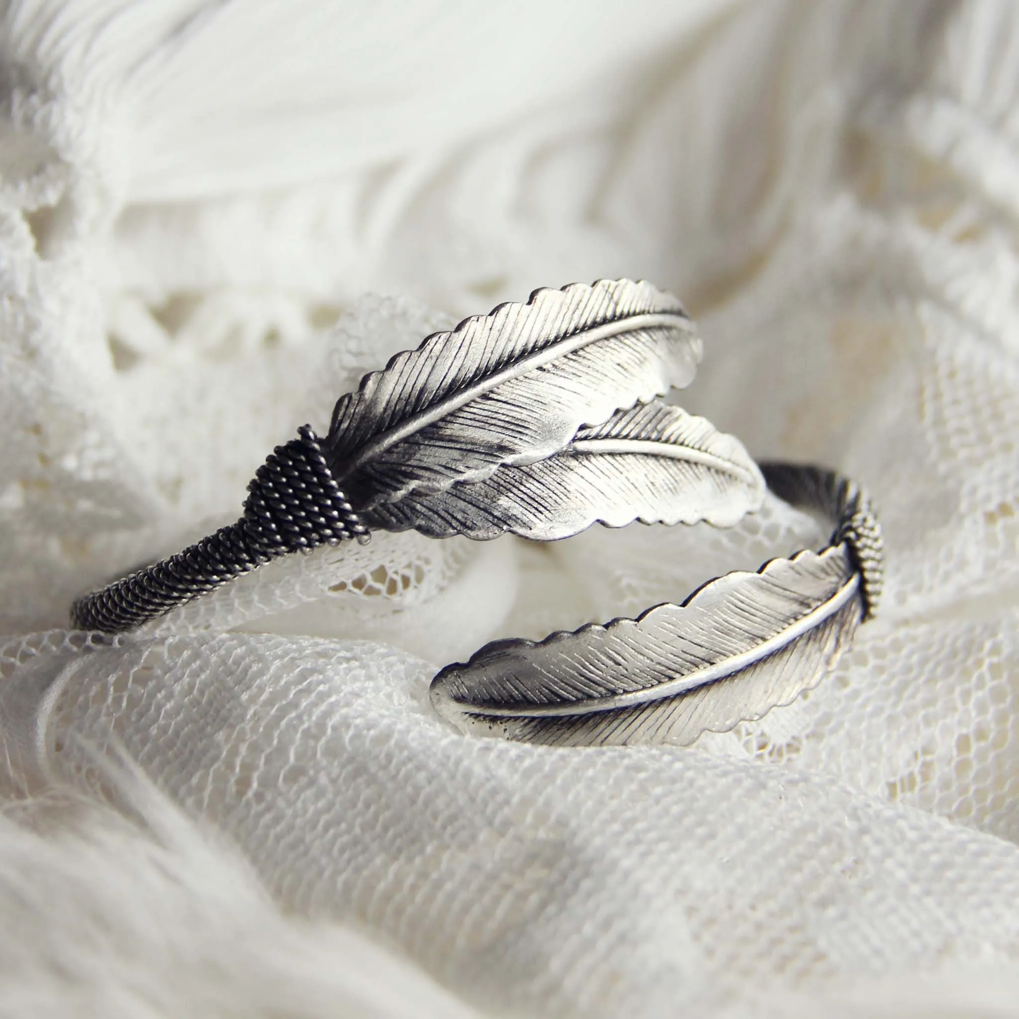 Spruce & Feather Bracelet