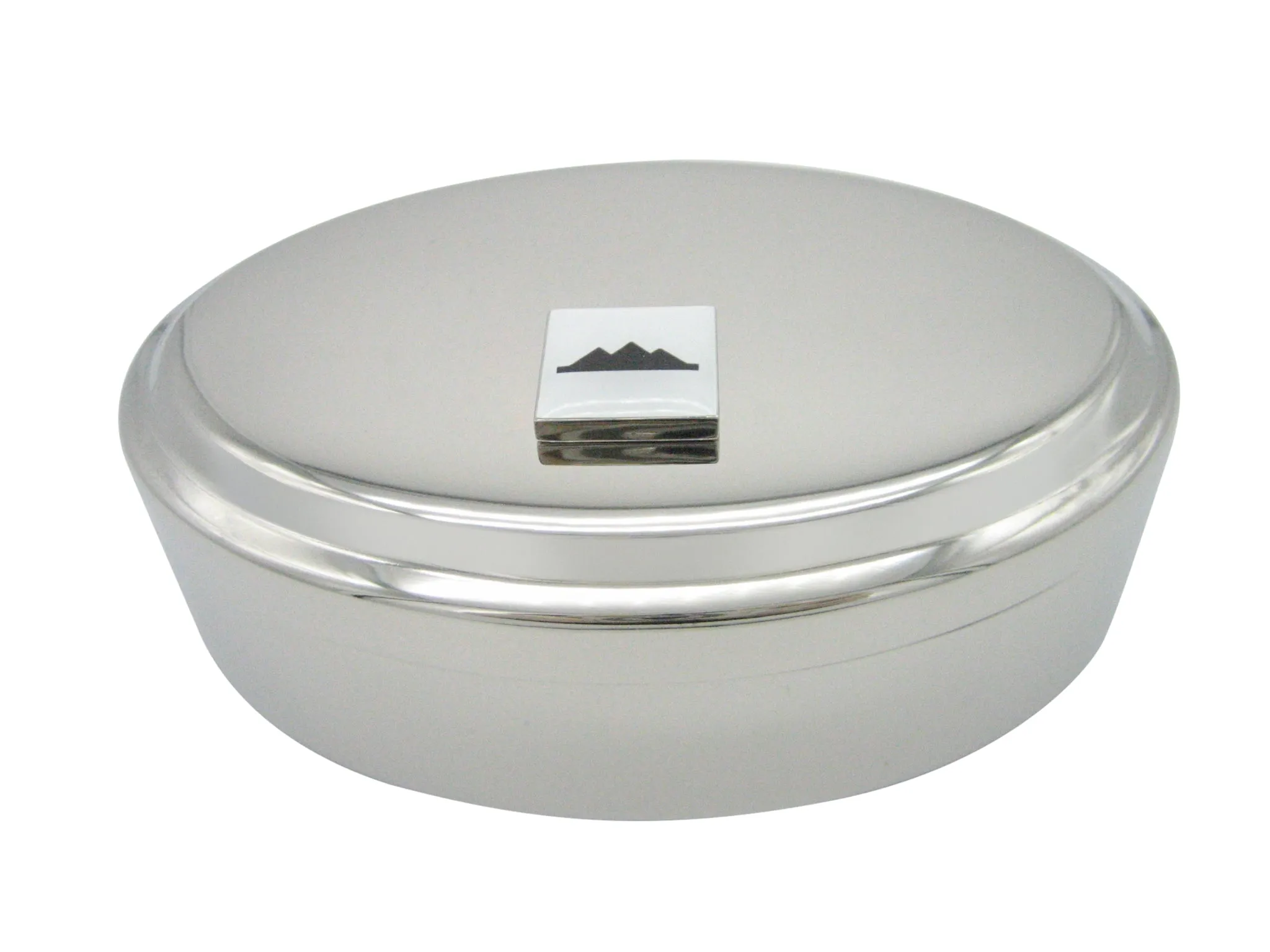 Square Sydney Australia Iconic Opera House Pendant Oval Trinket Jewelry Box