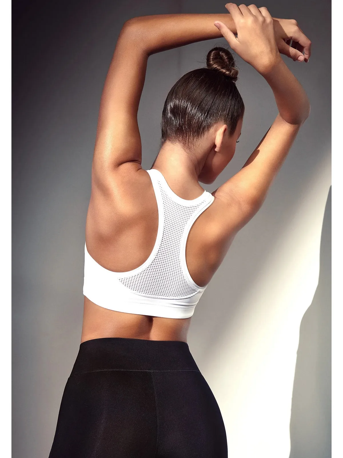 Stanik sportowy CASALL Iconic Sports Bra biały