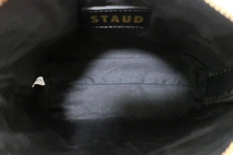Staud Mini Shirley Bag Clear/White/Black Tote
