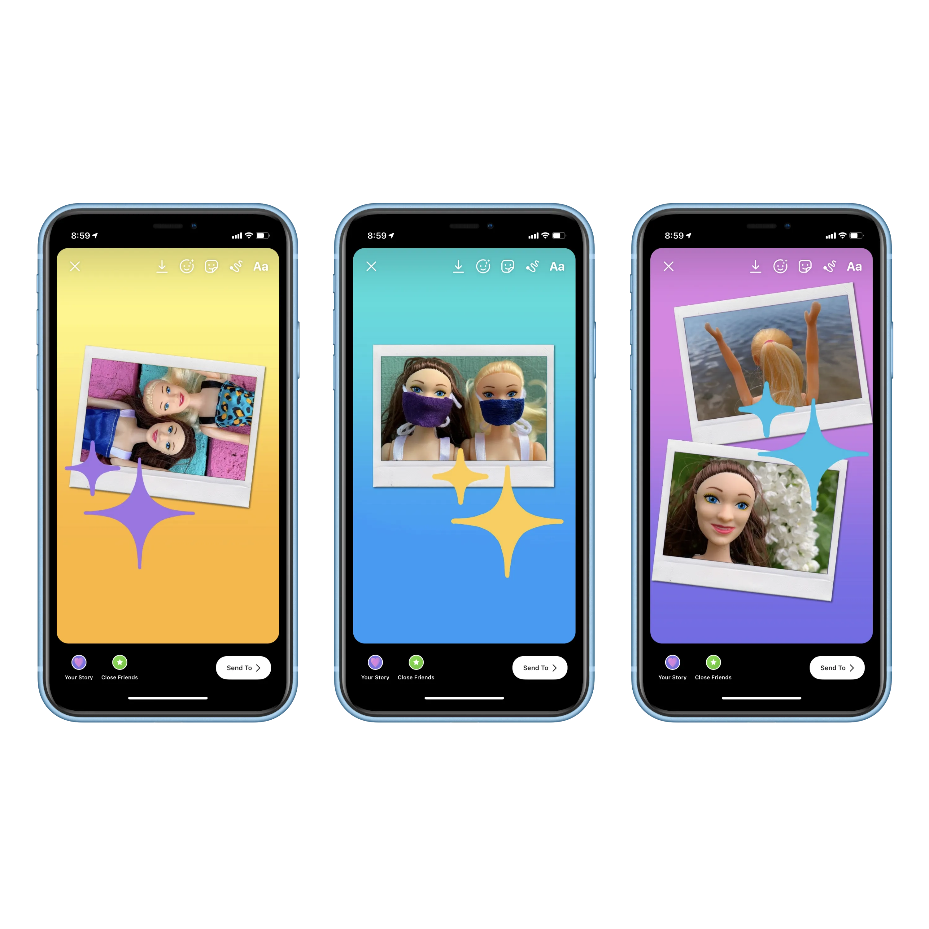 Stay Bright Instagram Story Template for Canva (FREE!)