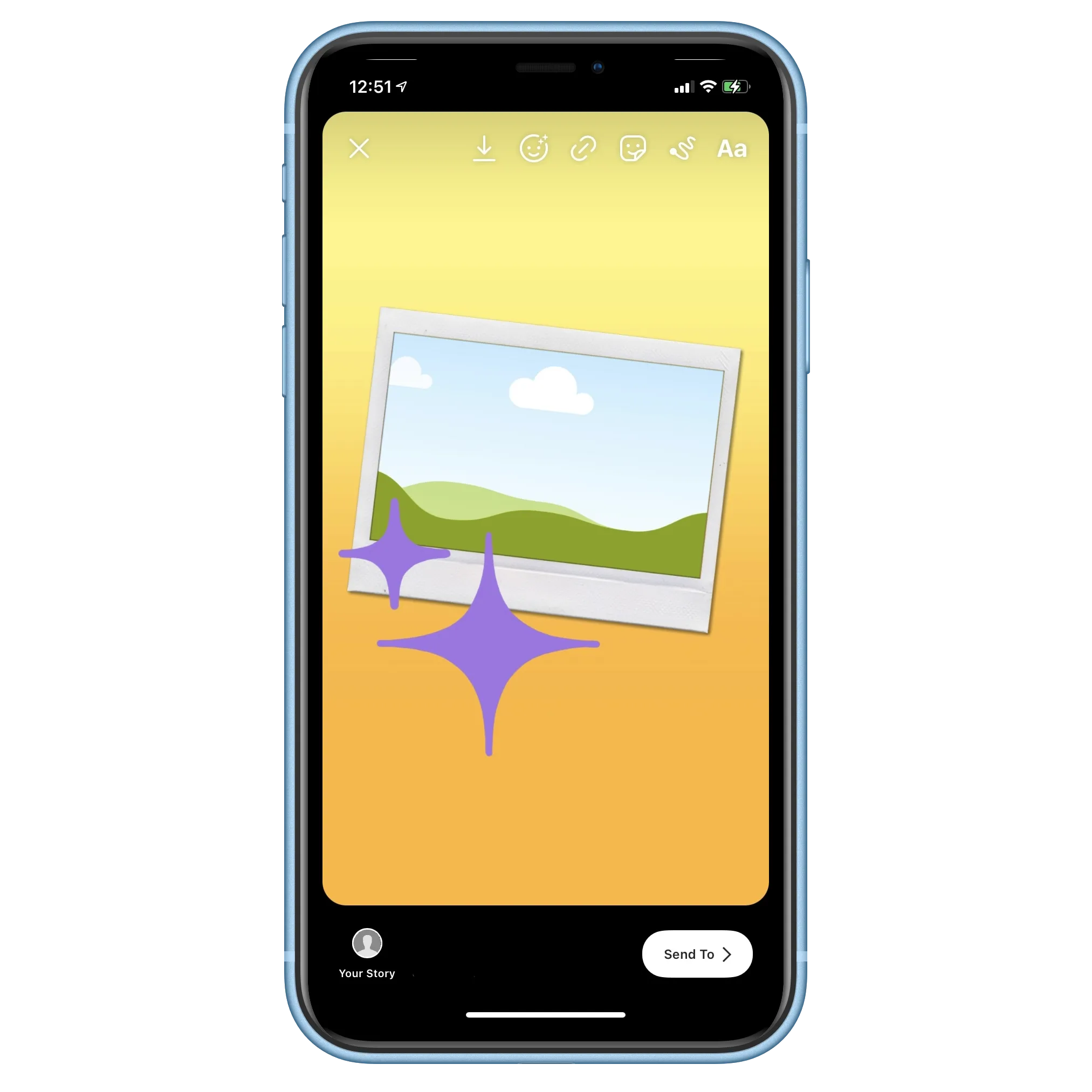 Stay Bright Instagram Story Template for Canva (FREE!)