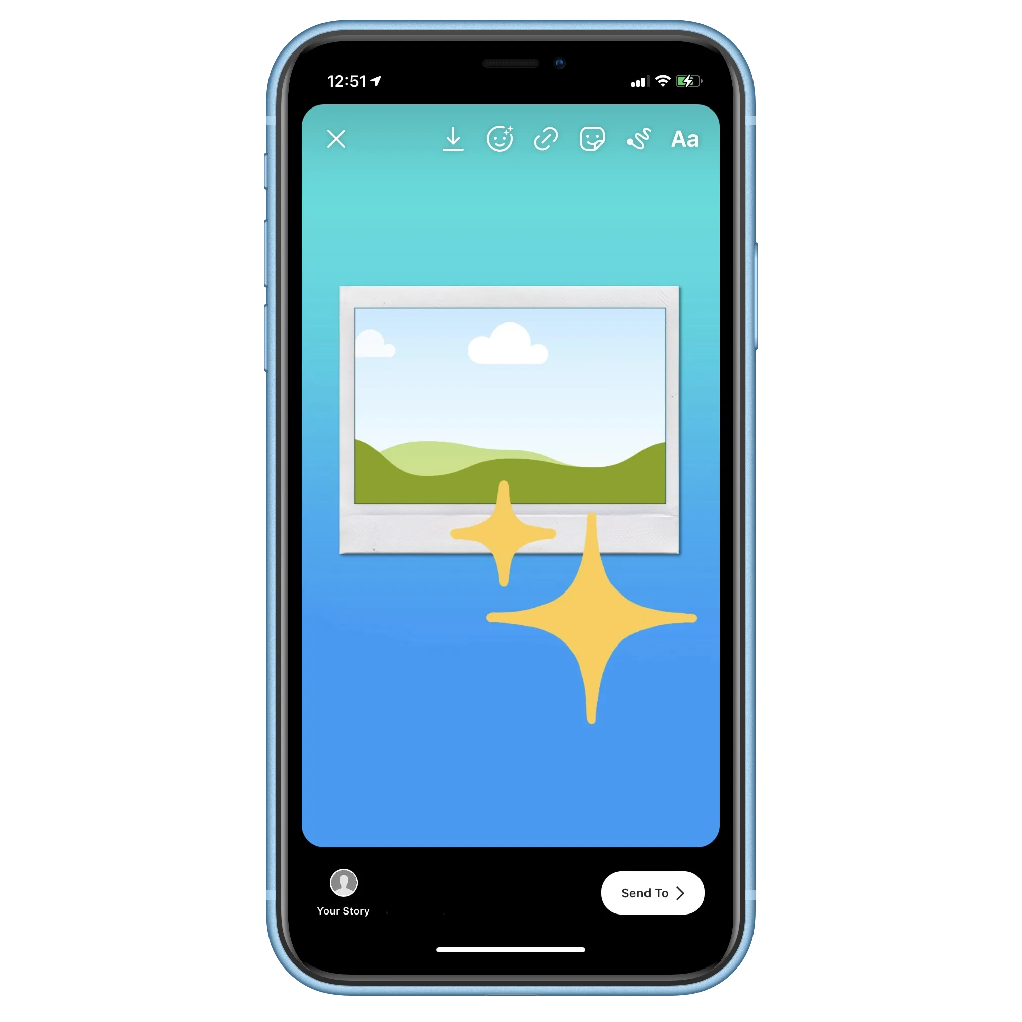 Stay Bright Instagram Story Template for Canva (FREE!)