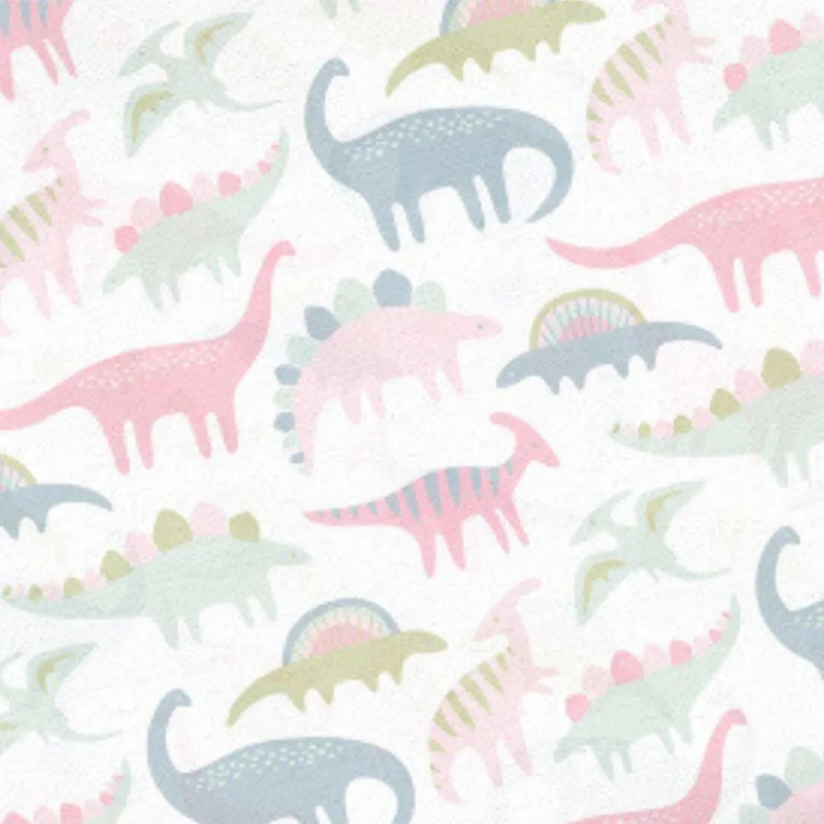 *Stephen Joseph Muslin Swaddle Blanket - Pink Dino