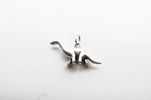 Sterling Silver Apatosaurus Pendant