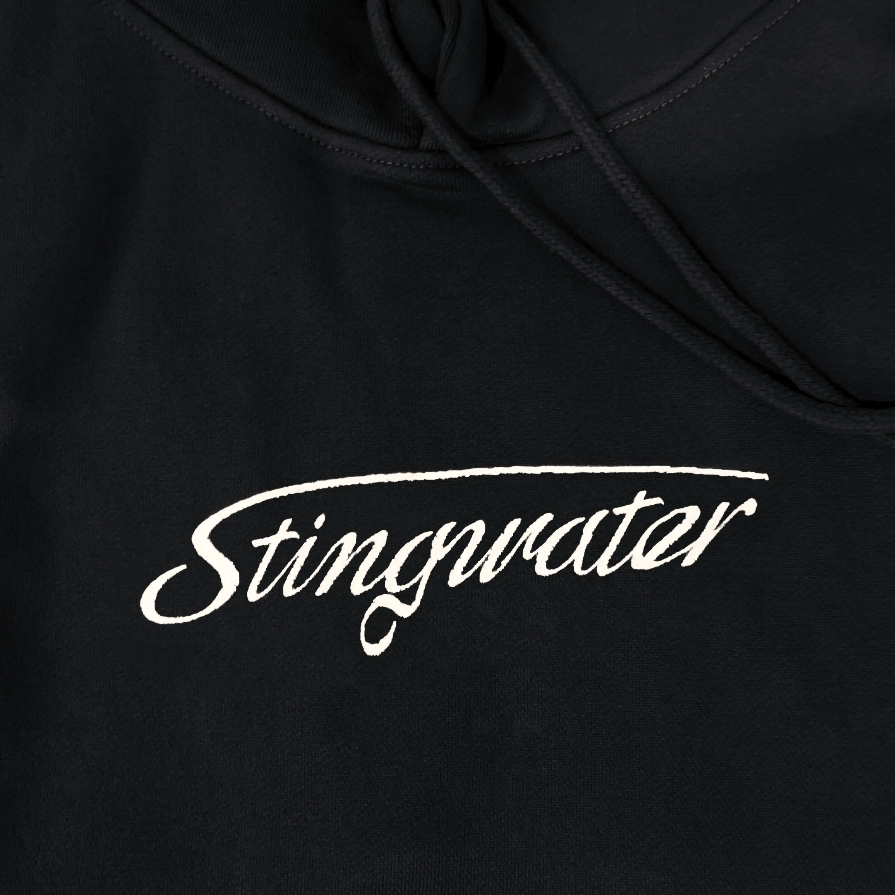 Stingwater Signature Logo Hoodie Black