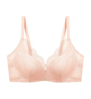 Style Airy Wired Push Up Deep V Bra