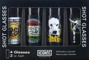 Sublime 4-Piece Shot Glass Set