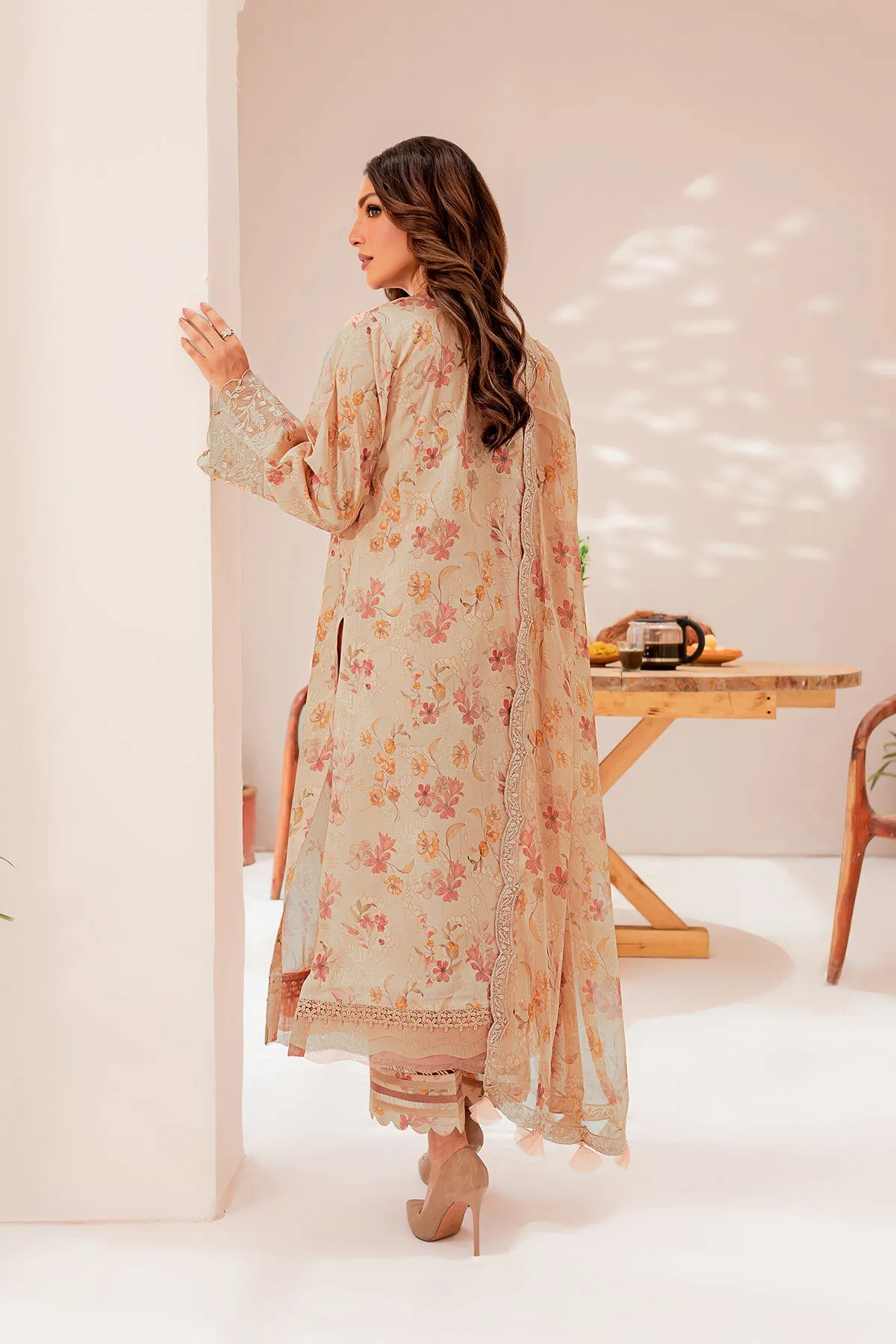 Summer Breeze| Farasha Mehak Festive Lawn SS 23 | Unstitched Embroidered Collection