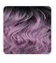 Super Long Wavy Side Part Lace Front Wig - Violet