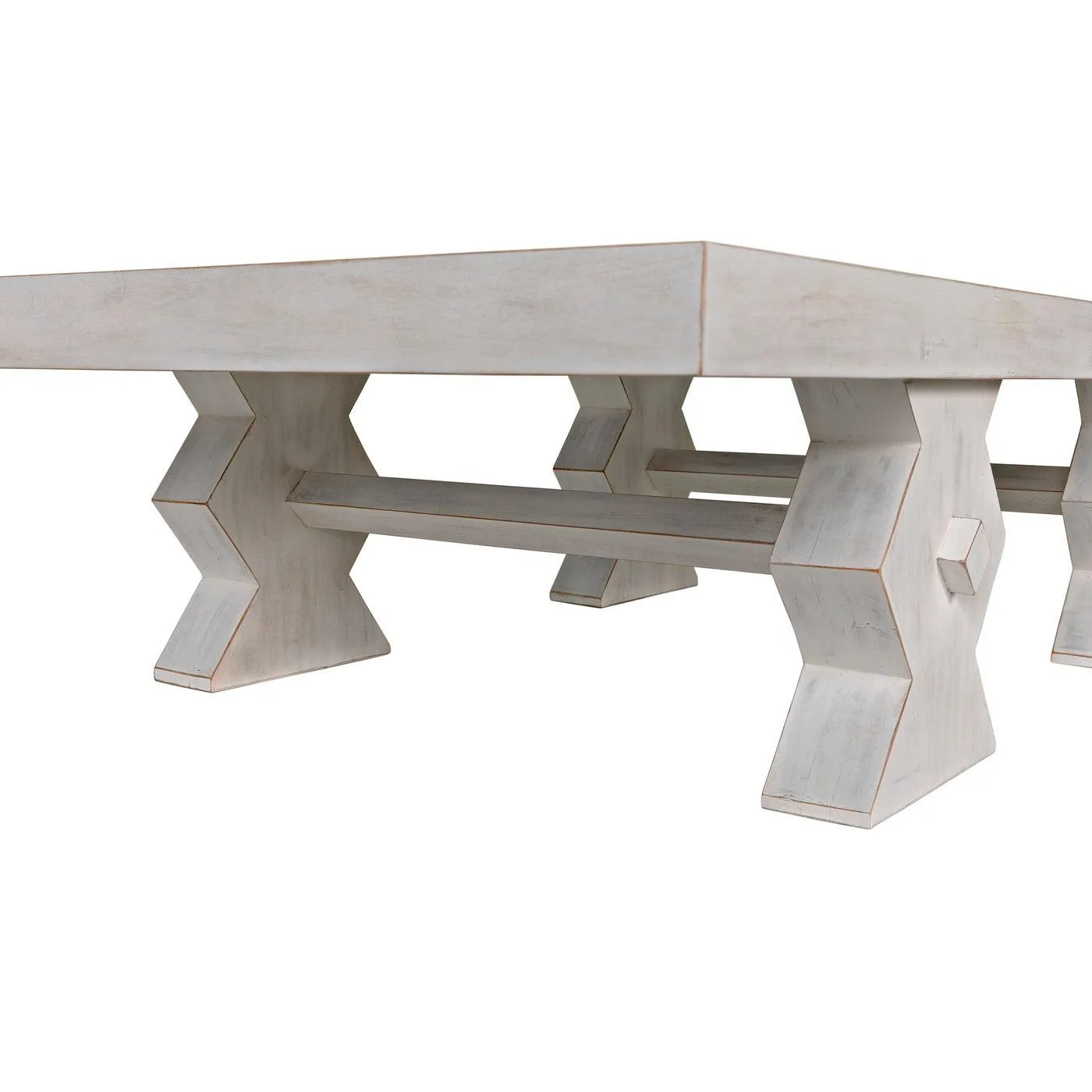Suzu Coffee Table, White Wash
