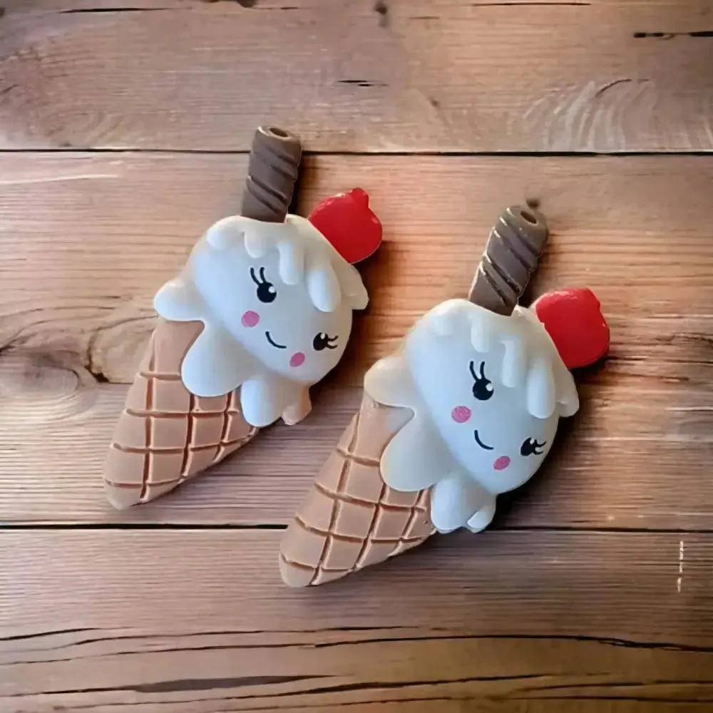 Sweet Treats for Your Ears - Ice Cream Cone Resin Earrings!
