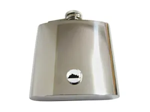 Sydney Australia Iconic Opera House 6 Oz. Stainless Steel Flask