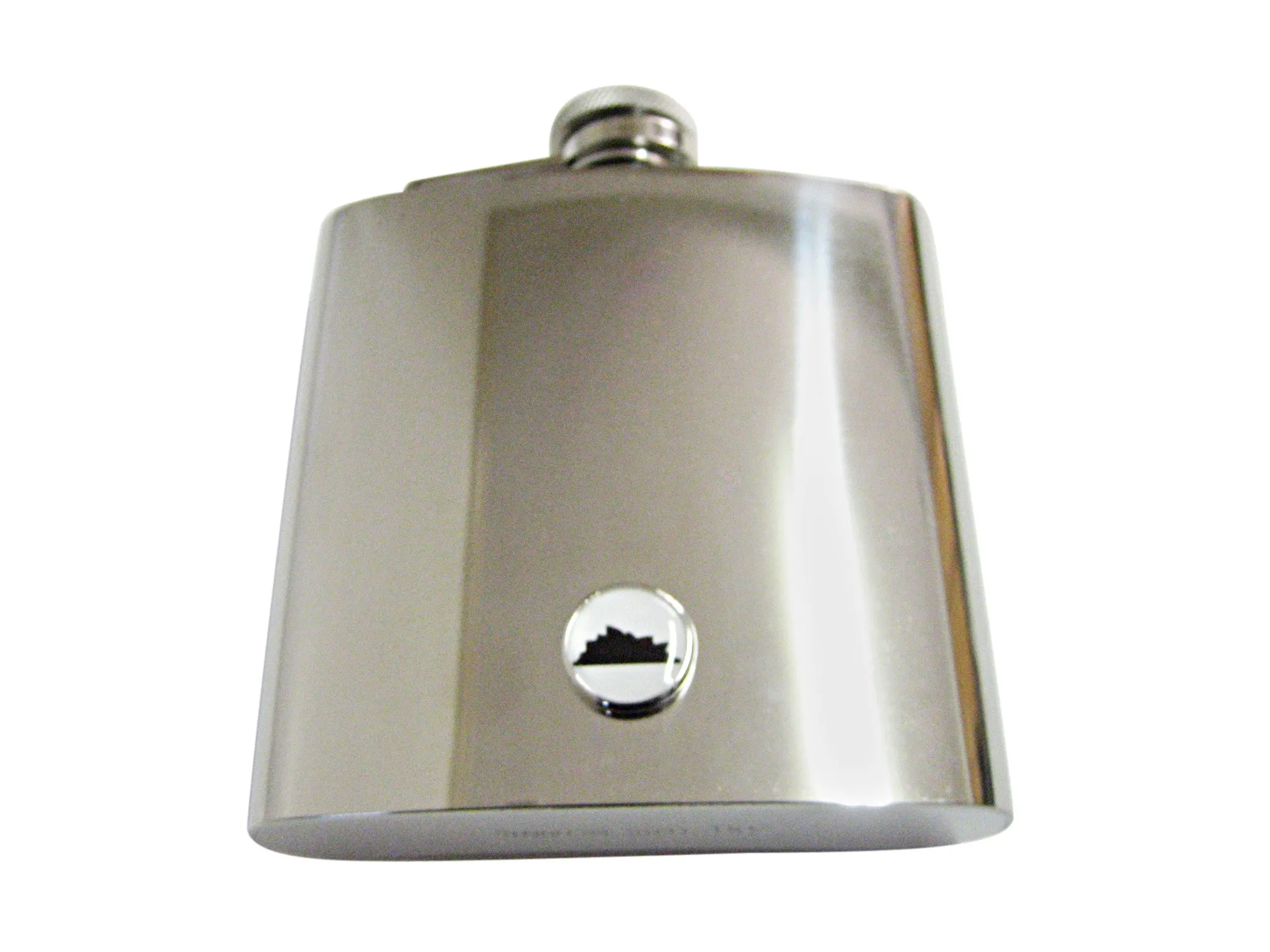 Sydney Australia Iconic Opera House 6 Oz. Stainless Steel Flask