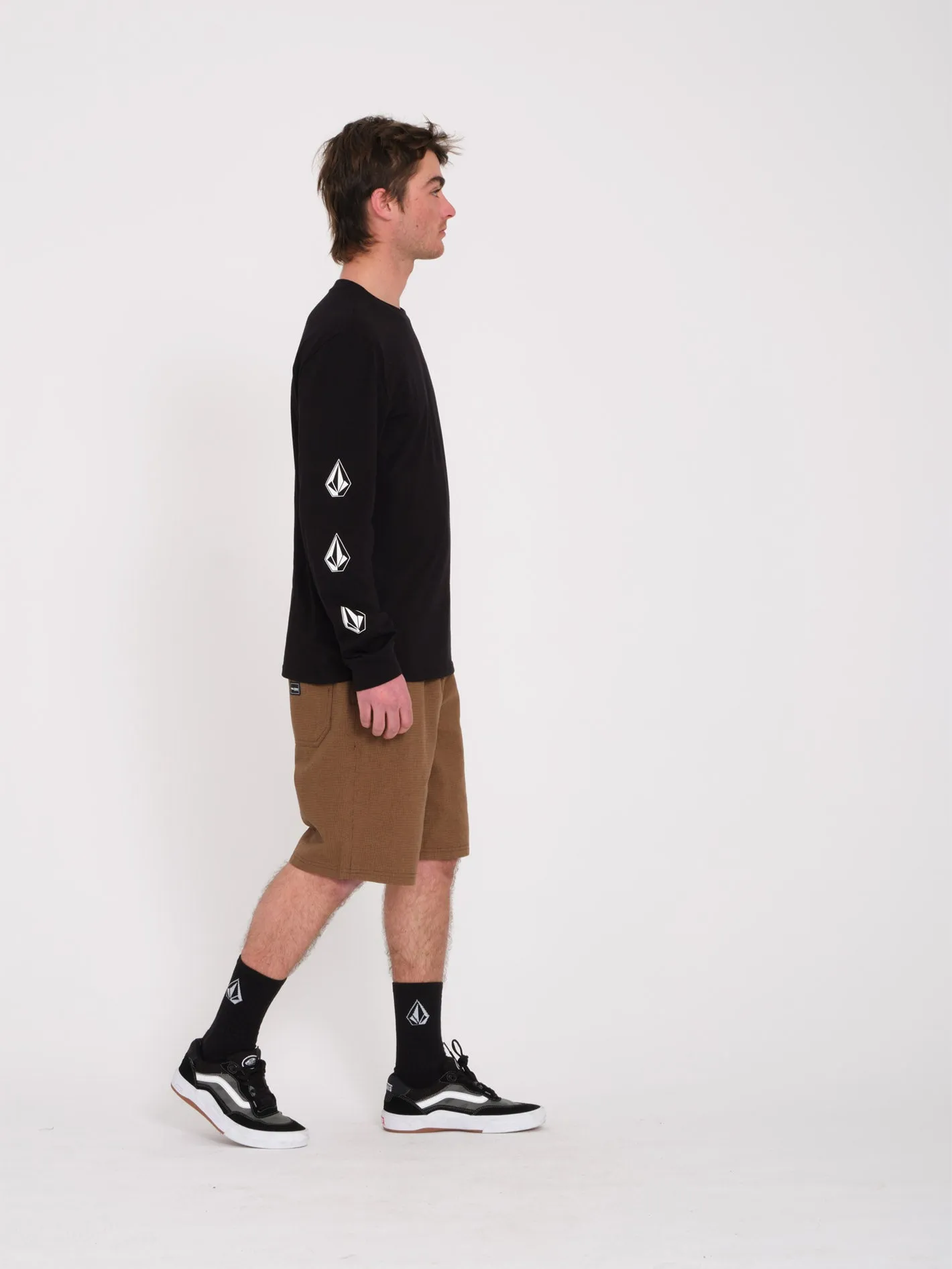 T-shirt Iconic Stone - BLACK