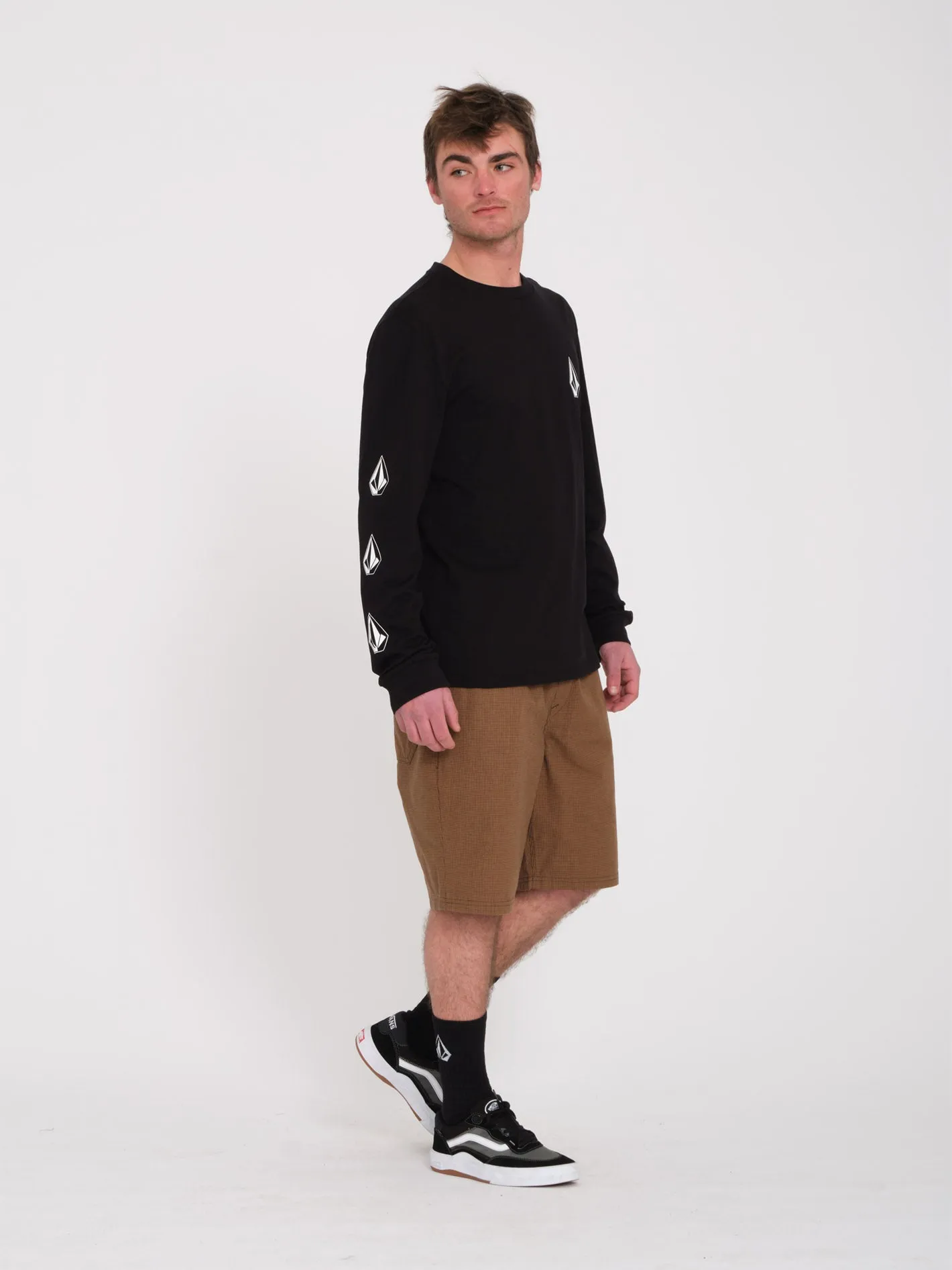 T-shirt Iconic Stone - BLACK
