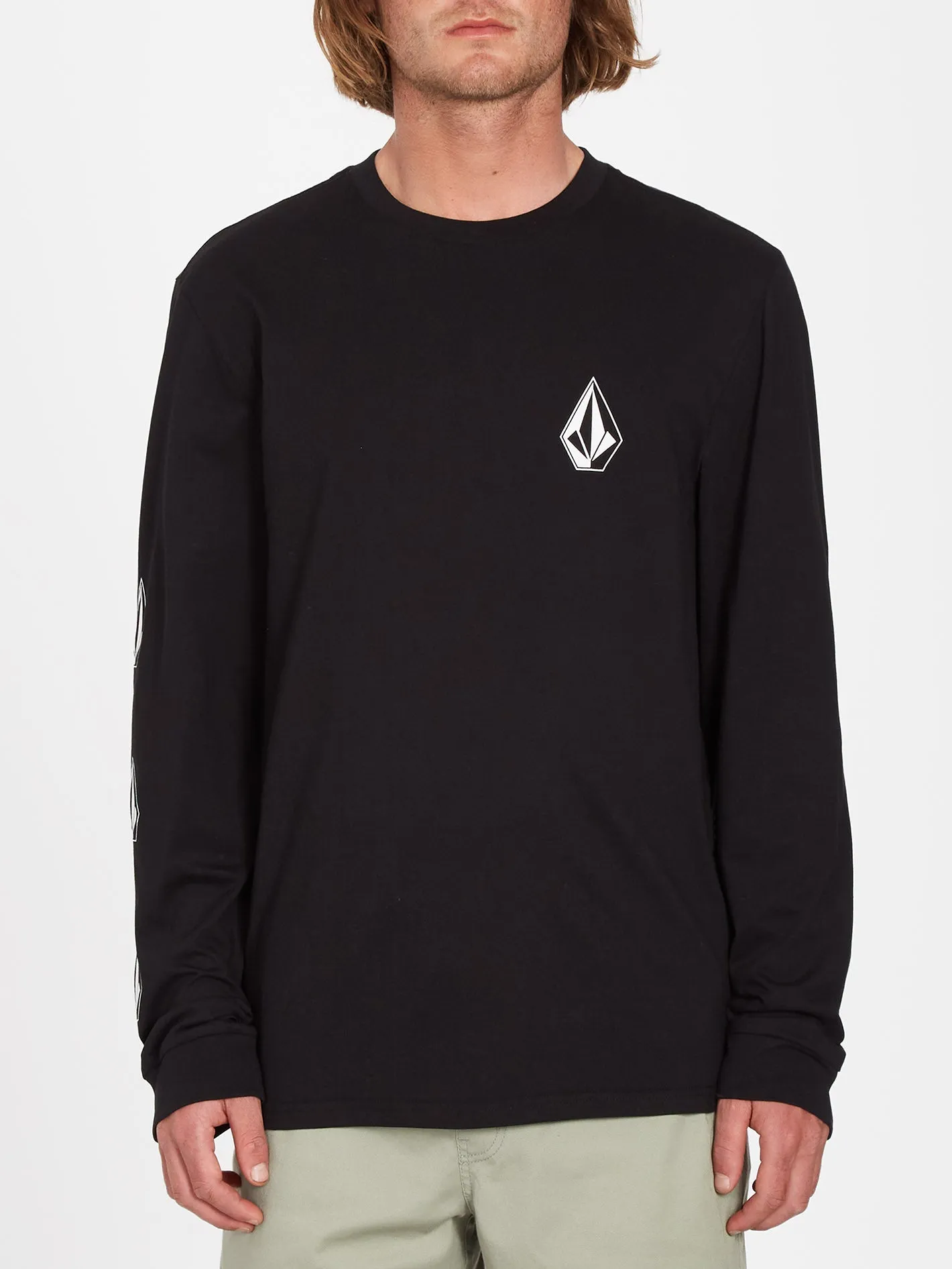 T-shirt Iconic Stone - BLACK
