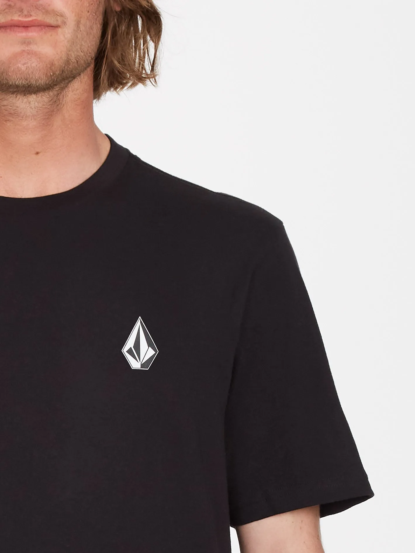 T-shirt Iconic Stone - BLACK