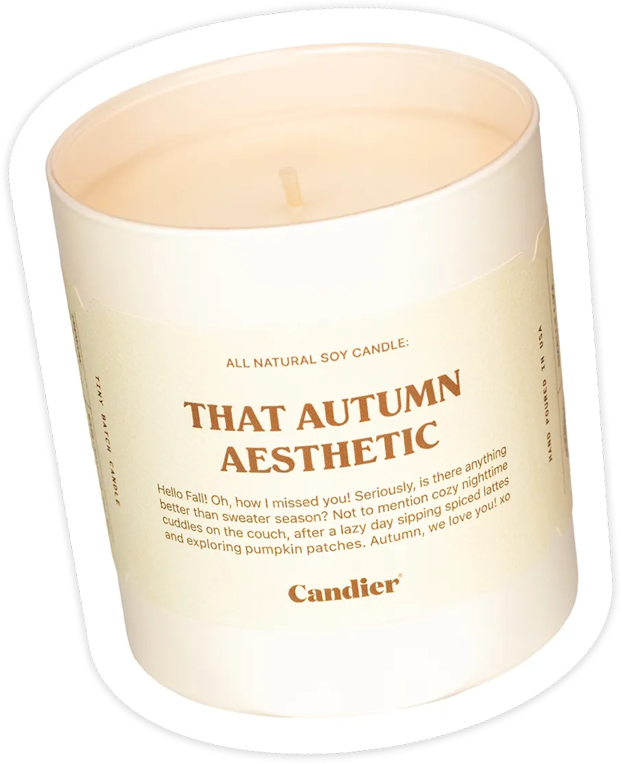 THAT AUTUMN AESTHETIC CANDLE