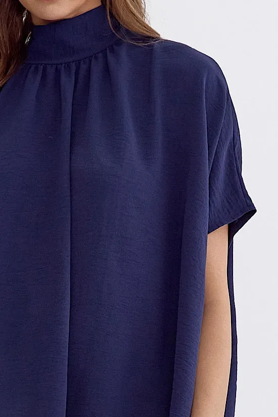 The Elsie Top in Navy