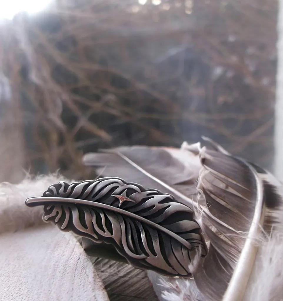 The Feather Ring 7.5 US